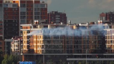 KAZAN, Rusya Federasyonu, 15 HAZİRAN 2019: Spor uçakları Red Bull Air, yarış ve yarışma ile uçuyor. Kızıl Boğa Hava Yarışı