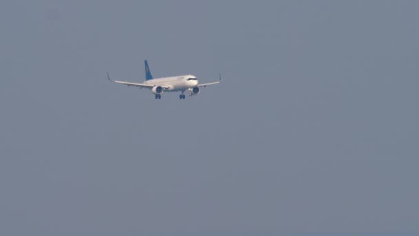 Phuket Thailand February 2023 Airliner Airbus A321 Letiště Air Astana — Stock video