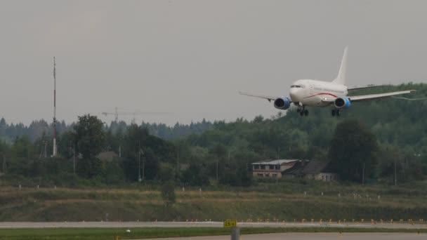 모스크바 러시아 페더레이션 2021년 29일 737 딜리잔의 Ek73736은 셰레메티예보 보기에서 — 비디오