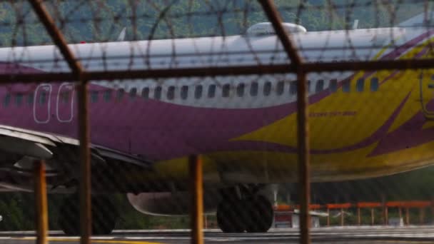 Phuket Thailand Hazi Ran 2023 Boeing 737 Nok Air Den Telifsiz Stok Çekim