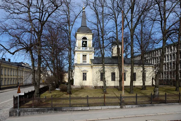 Церковь Святой Троицы Старейшая Православная Церковь 1827 Года Хельсинки Проекту — стоковое фото