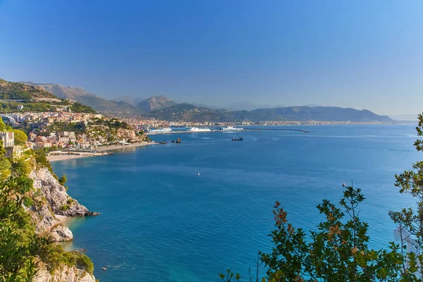 Veduta Salerno Del Golfo Salerno Campania Italia — Foto Stock