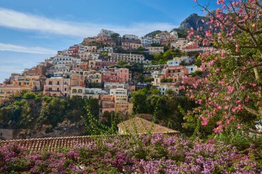Güzel kenti Positano Amalfi Coast, İtalya