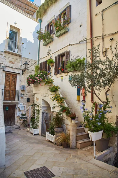 Polignano Mare Cidade Pequena Cênica Puglia Itália — Fotografia de Stock