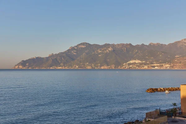 Utsikt Över Salerno Och Salernobukten Kampanien Italien — Stockfoto