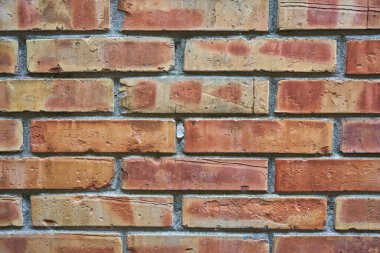 Eski tuğla duvar. Grunge 'un geçmişi. Bric. Kırsal biçim