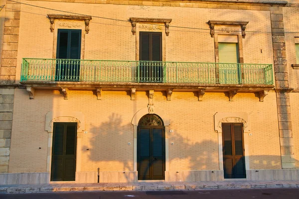 Facade Ancient Building Apulia Italy — Stock Photo, Image