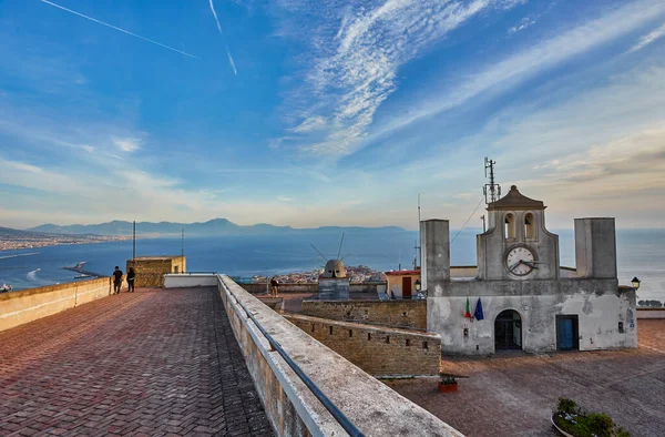 Castel Sant Elmo Mittelalterliche Festung Auf Dem Hügel Vomero Neapel — Stockfoto