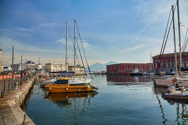Фелес Италия Октября 2019 Года Лодки Пире Набережной Виа Назарио — стоковое фото