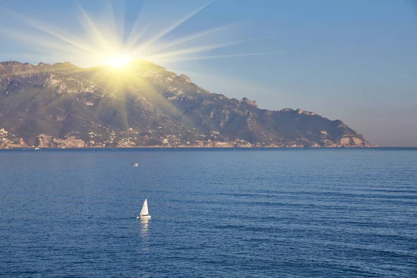 Uitzicht Salerno Golf Van Salerno Campania Italië — Stockfoto