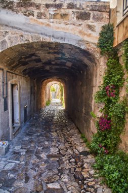 Polignano al mare - doğa manzaralı küçük bir kasaba olan puglia, İtalya