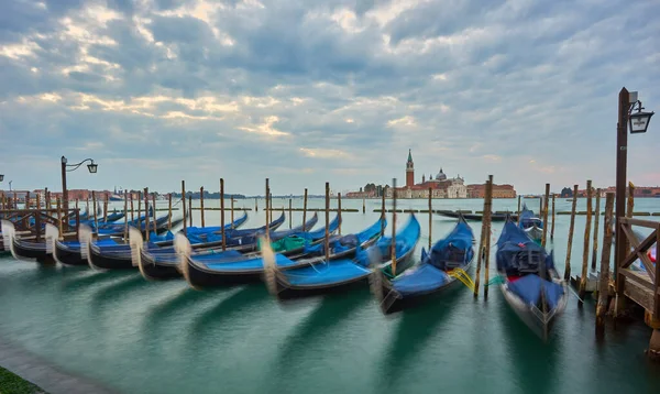 Vue Sur Canal Matin Aube Venise Italie — Photo