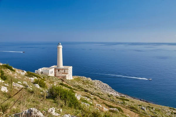 Punta Palascia, en doğu noktası İtalya, Lecce eyaletinde, Puglia.