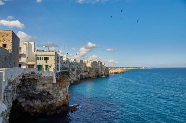 Polignano a Mare, Bari Eyaleti, Apulia Puglia, Güney İtalya.