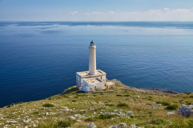 Punta Palascia, en doğu noktası İtalya, Lecce eyaletinde, Puglia.