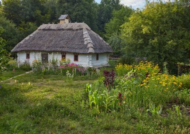 Eski Ukrayna evi, Ukrayna Açık Hava Müzesi, Kiev, Pirogovo, Ukrayna, Pirogovo Kiev
