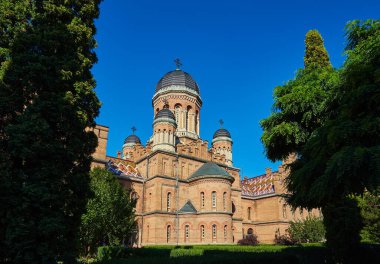 Chernivtsi Ulusal Üniversitesi, Ukrayna 'nın Chernivtsi şehrinde Bukovinian ve Dalmaçyalı Metropolitanların Evi