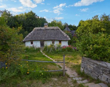Eski Ukrayna evi, Ukrayna Açık Hava Müzesi, Kiev, Pirogovo, Ukrayna, Pirogovo Kiev