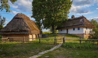 Eski Ukrayna evi, Ukrayna Açık Hava Müzesi, Kiev, Pirogovo, Ukrayna, Pirogovo Kiev