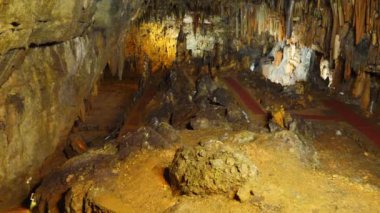 Drogorati mağarası Kefalonya adası Yunanistan