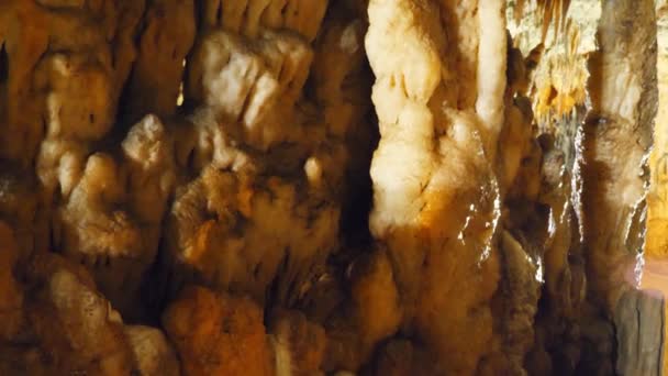 Peștera Drogorati Insula Kefalonia Grecia — Videoclip de stoc
