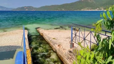 Korinth kanal hava görüntüsü