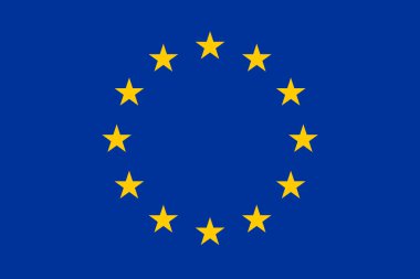 AB Avrupa Birliği Euro Bölgesi resmi bayrağı