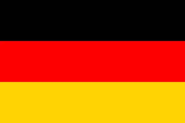 Németország Zászló Zászló Németország Hivatalos Német Zászló Jogdíjmentes Stock Képek