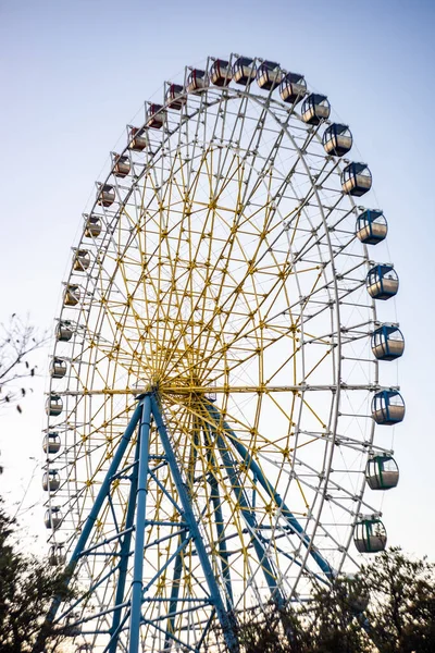 Ferris Wheel Mtatsminda Hill One Tbilisi Landmark — Stock Photo, Image