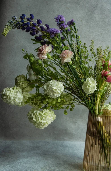 stock image Spring flower bouquet as a gift for holiday