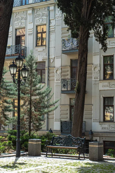 Архитектура Центра Тбилиси Летнее Время — стоковое фото