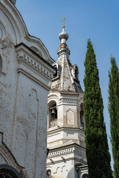 Dôme Église Dans Parc Vere Tbilissi Été — Photo
