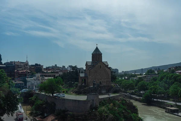 Catedral Santa María Antigua Ciudad Tiflis —  Fotos de Stock