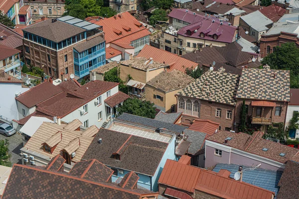 ジョージアの首都トビリシの屋根 — ストック写真