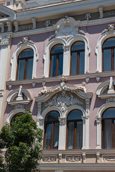 Architektura Starého Tbilisi Letním Období — Stock fotografie