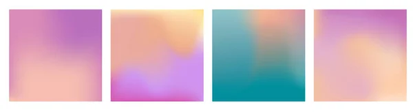 ソーシャルメディアの夏の投稿は テキスト用のコピースペースを持つデザインテンプレートを投稿します バナー グリーティングカード ポスター 広告の色グラデーションの背景 夏の波の概念 ベクトル — ストックベクタ