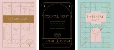 Art Deco minimalist koleksiyonu çerçeveler. Modern asgari tarz çizimler. Zarif lüks sınırlar ve çerçeveler, vektör şablonları tasarımı