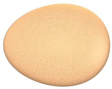 Egg isolated - 3d rendering