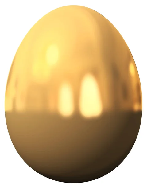 Egg Isolated Rendering — Fotografia de Stock