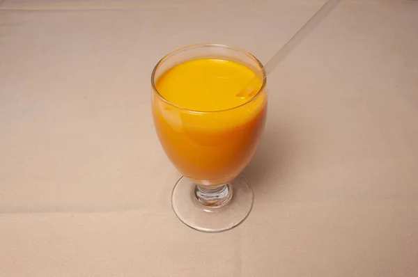 Traditional Indian Beverage Known Mango Lassi — Zdjęcie stockowe