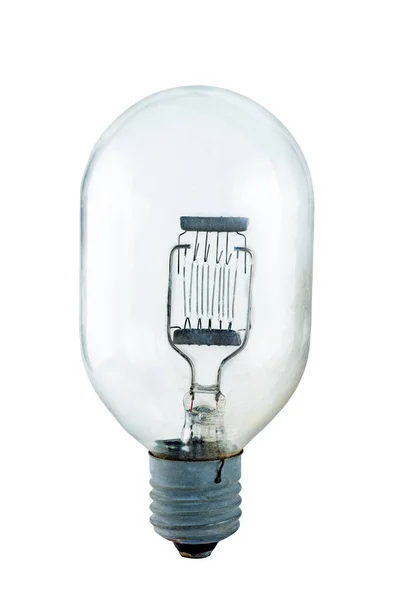 Vintage Light Bulb Isolated White Background — Stock Photo, Image
