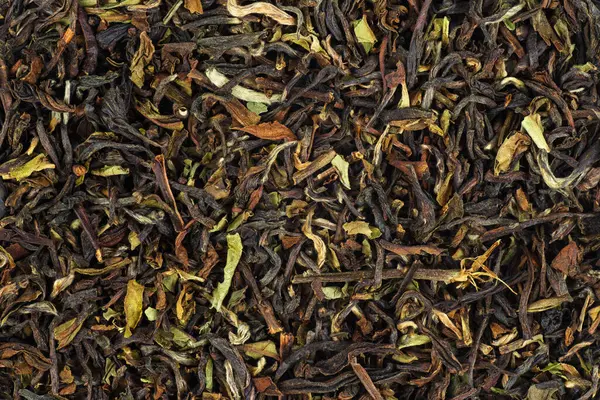 Chinese Black Tea Darjeeling Food Background — Foto Stock