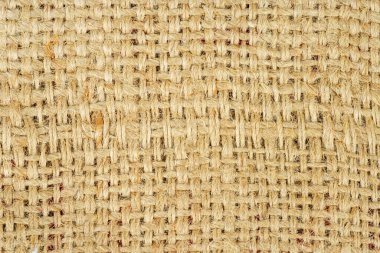 Jüt kumaş. Kusursuz desen. Doğal arka plan.