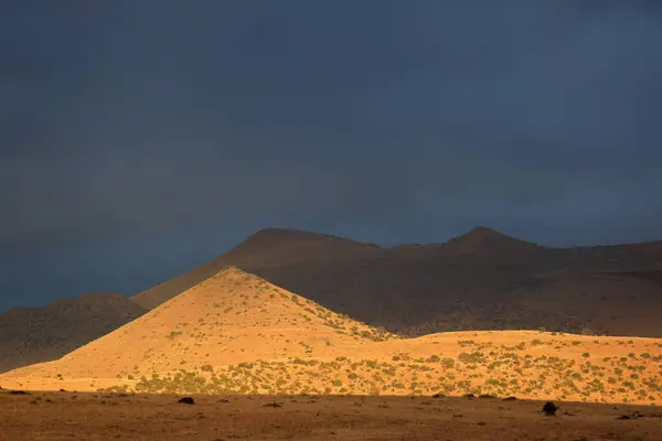 Paisagem Montanhosa Nascer Sol Parque Nacional Mountain Zebra África Sul Fotos De Bancos De Imagens