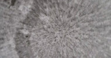 Aerial view of mountain twisted road in the winter. Epic, snowy white winter in the mountains. High rocky mountains and clean road through frozen forest. High quality 4k footage