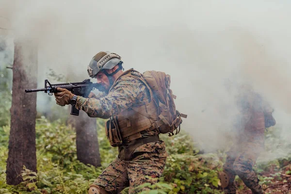 Battle Military War Military Troops Smoke — Stock Photo, Image