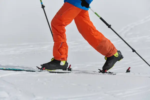 Stock image A close-up of a climbers well-worn gear reveals the story of countless adventures and prepares for one more daring ascent. 