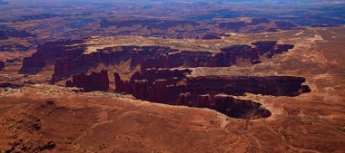 Yellowstone Ulusal Parkı 'ndaki düşük gayzer havzası, ABD