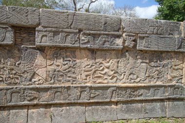 Chichen Itza, Yucatan, Meksika kalıntıları