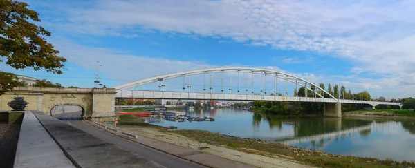 Ciudad Szeged Hungría Puente Belvarosi Arquitectura Emblemática —  Fotos de Stock